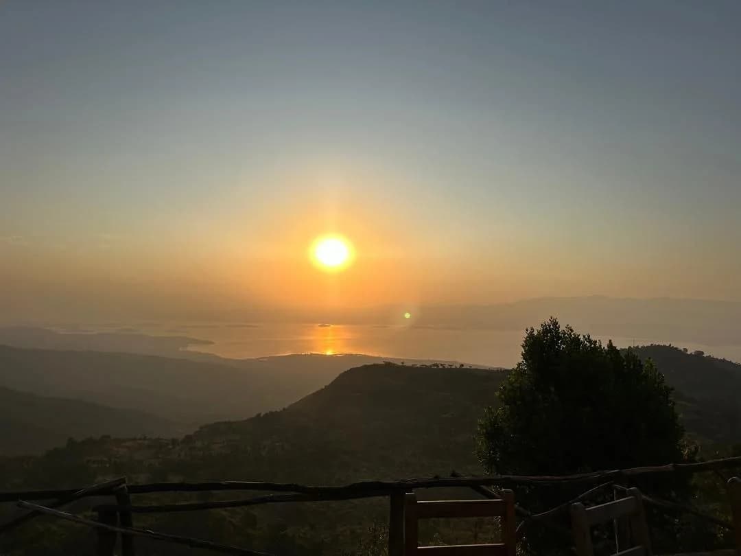 Mountain view restaurant at Dorze Lodge